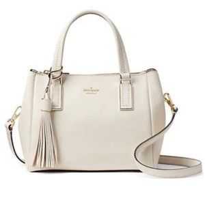 Kate Spade KINGSTON DRIVE SMALL ALENA SATCHEL - Bleach Bone